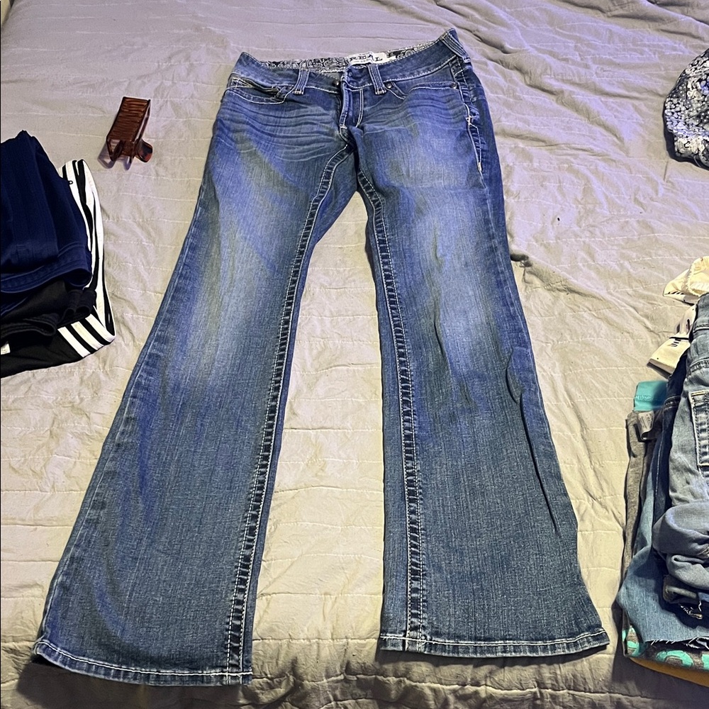 ARIAT. New Women’s Blue Denim Bootcut Jeans